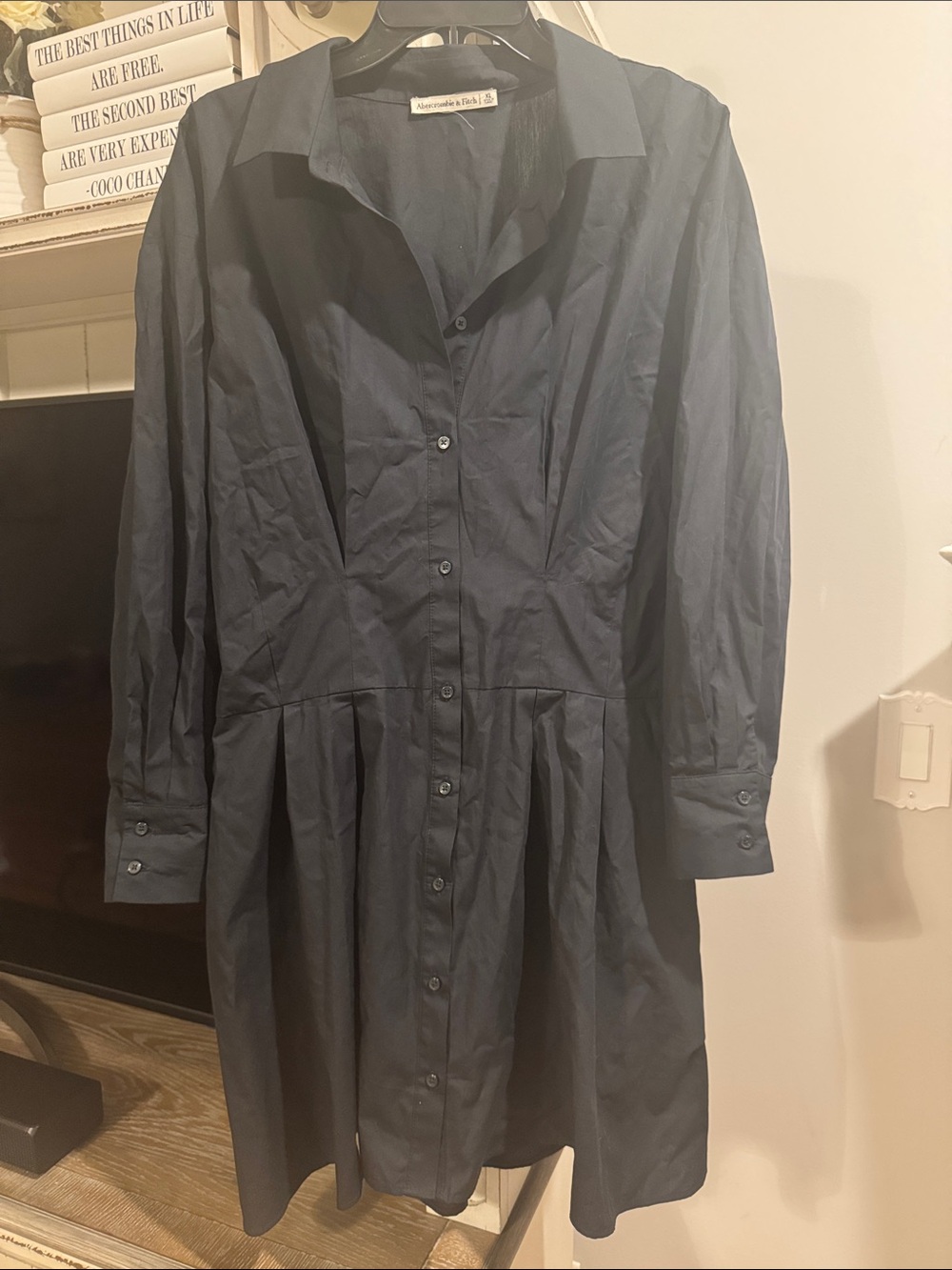 Abercrombie & Fitch long-sleeve shirt dress - Picture 5 of 6